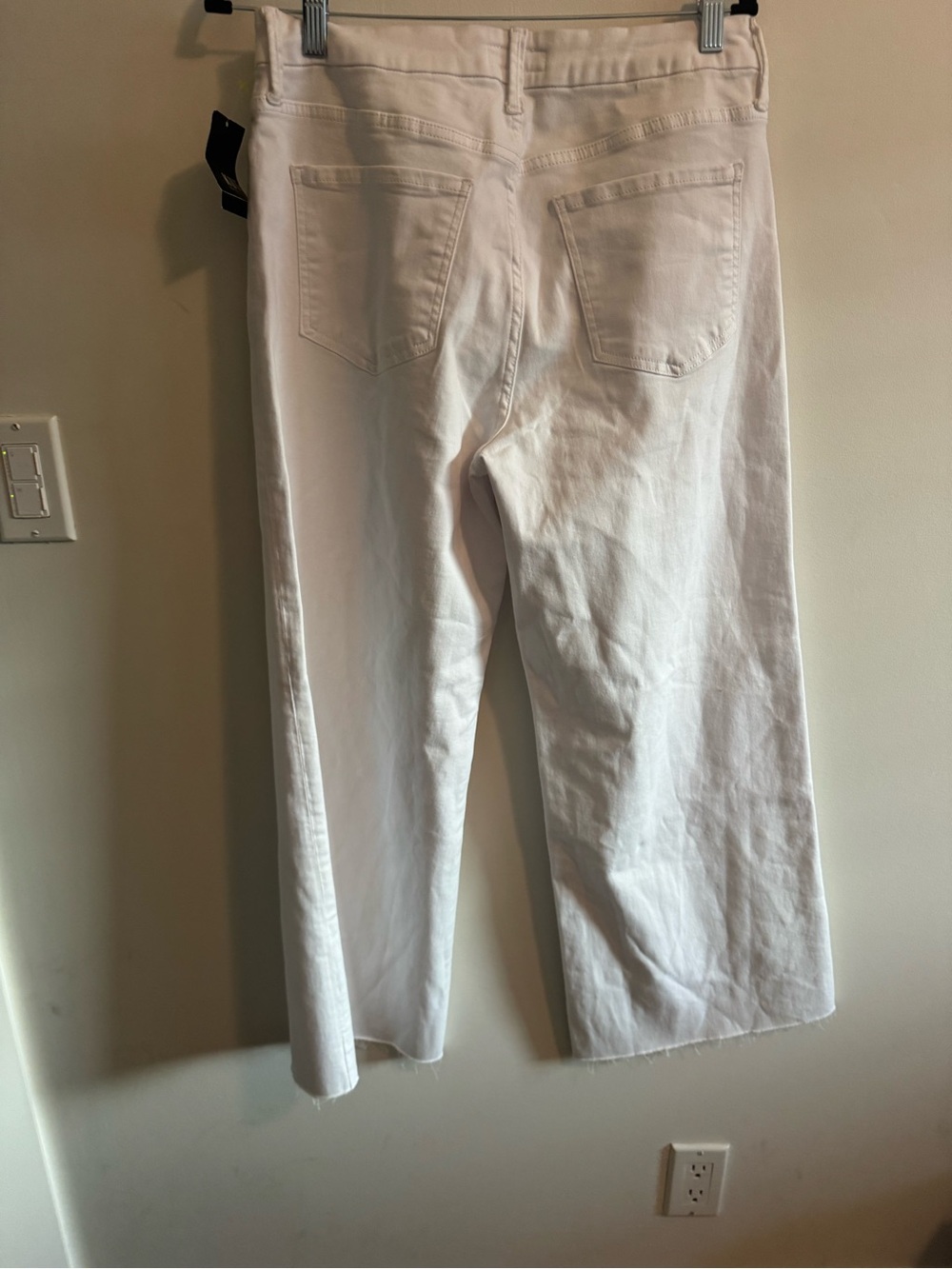 KUT From The Kloth Meg Fab Ab High Rise Wide Leg Jeans White Size 10 NWT - Picture 5 of 6